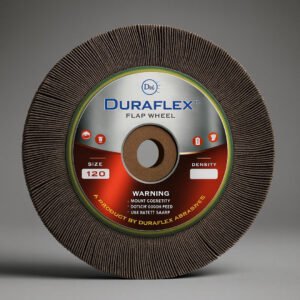 Duraflex Flap Wheel 6''X1.5'' High Performance Polishing Wheel (Grits: 60,80,120)