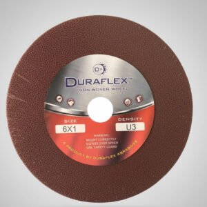 Duraflex Non-Woven Wheel 6''X1'' - U3 (Also Available In U1, U5, U8)