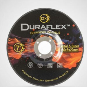Duraflex Metal & Steel Grinding Wheel – 7" × 6mm | High-Performance Premium Grinding Disc